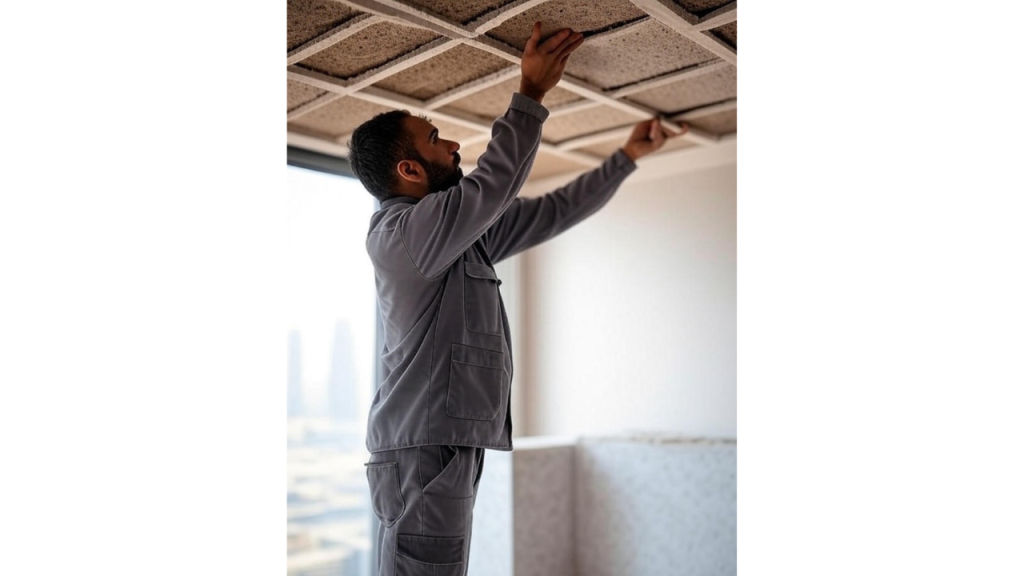 Gypsum ceiling maintenance Dubai