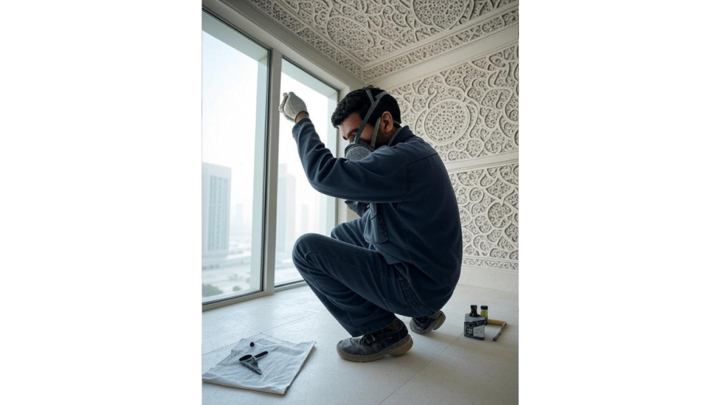 Gypsum ceiling maintenance Dubai