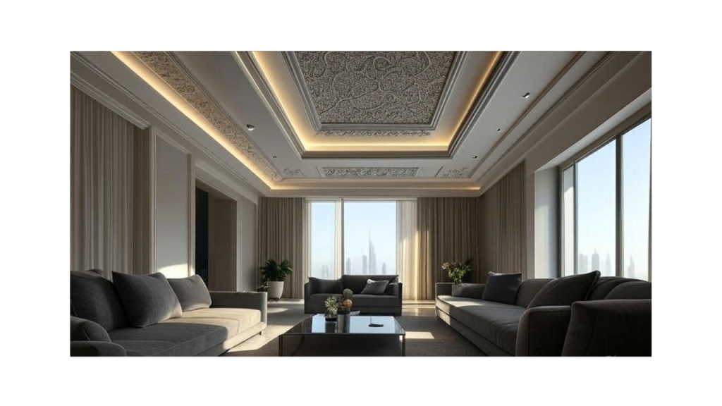 Residential Gypsum Ceiling Services in Dubai
