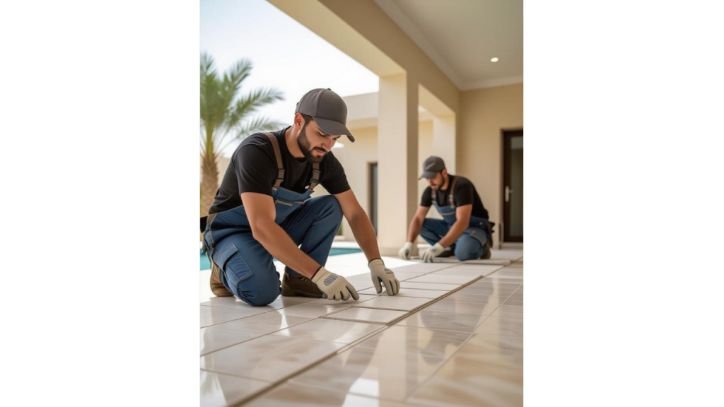 professional tiling services Dubai