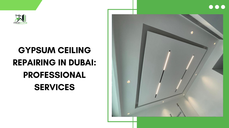 gypsum ceiling repairing in Dubai