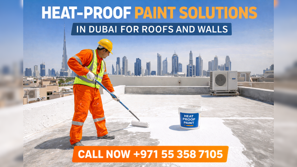 Heat-Proof Paint Solutions in Dubai for Roofs and Walls